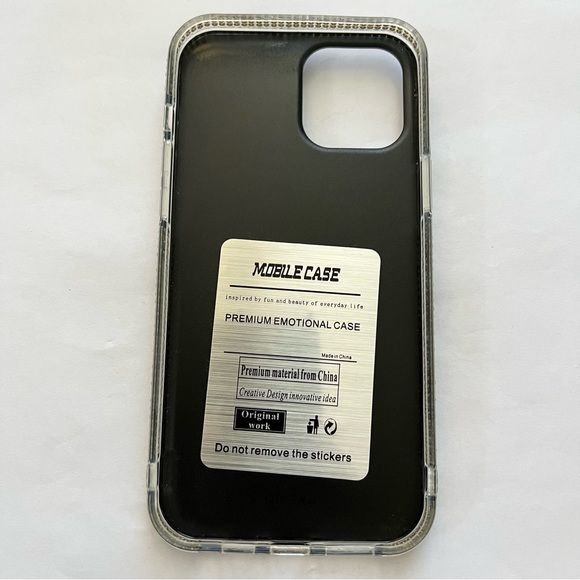 Red glitter Apple IPhone 12 Pro Max case - Picture 2 of 3